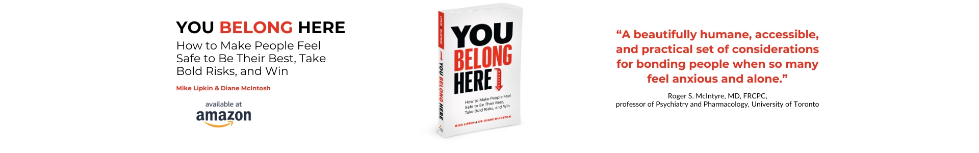 You Belong Here Book - Order Now